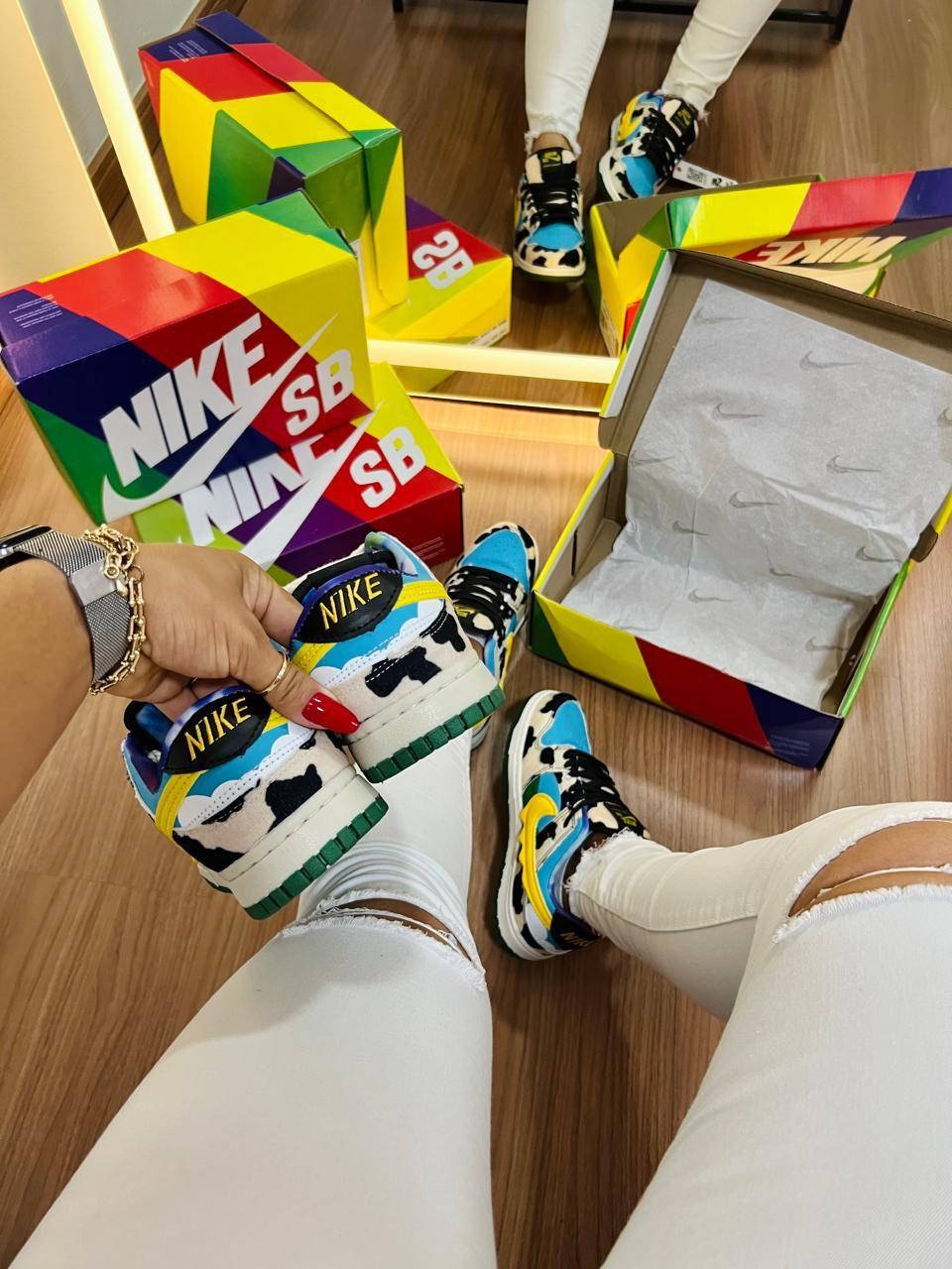 Tênis Nike Dunk Low SB Ben Jerry