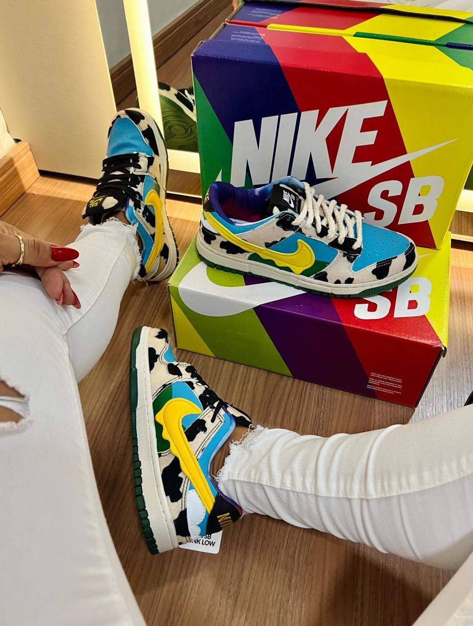 Tênis Nike Dunk Low SB Ben Jerry