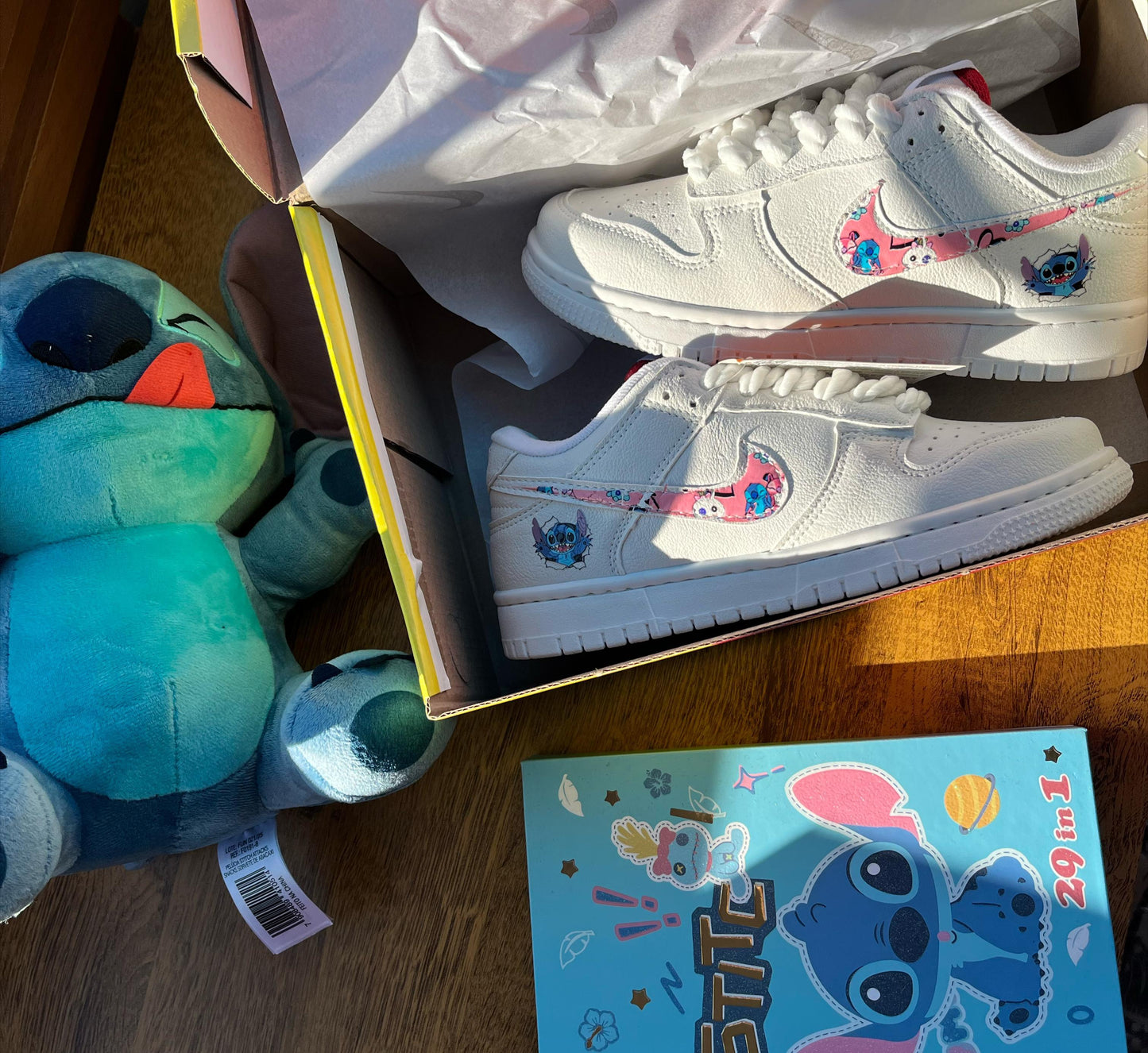 Tênis Nike Jordan - Lilo & Stitch