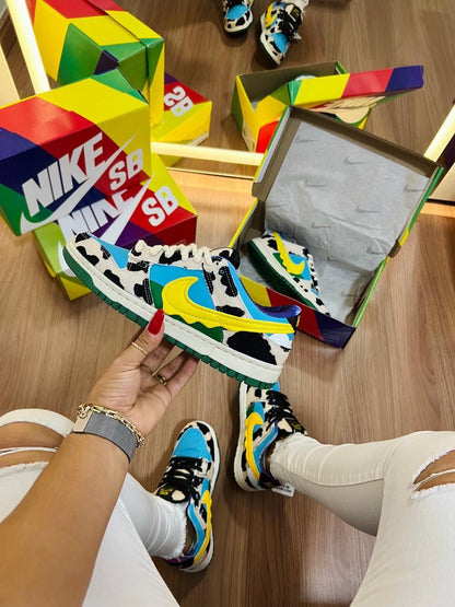 Tênis Nike Dunk Low SB Ben Jerry