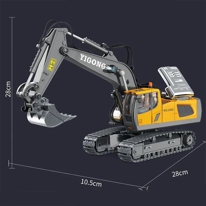 Escavadeira RC PowerMax 1/20